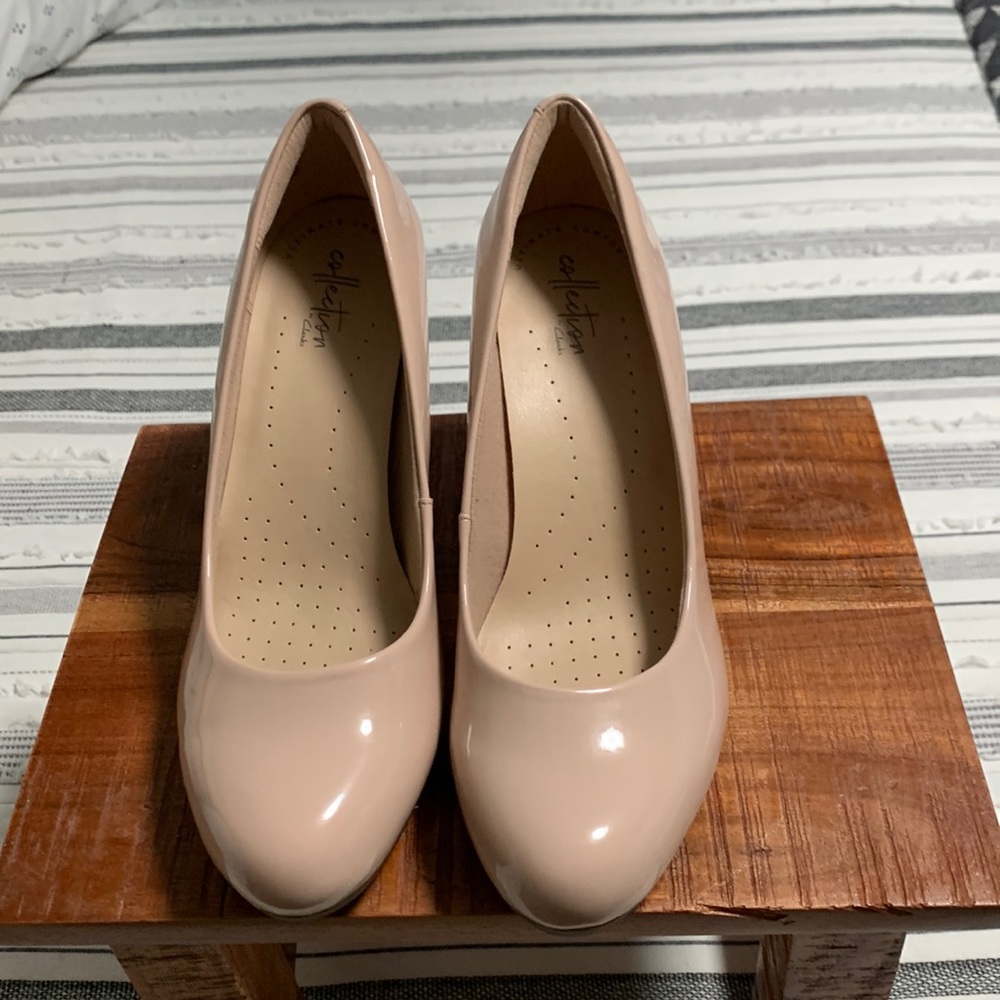 Clark’s Nude Pumps